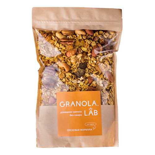 Гранола Granola.Lab ореховая формула в Покупочка
