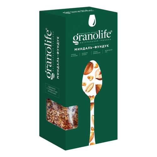Гранола Granolife миндаль-фундук 200 г в Покупочка