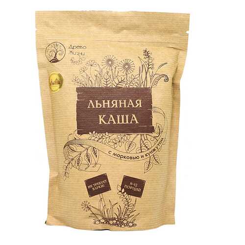 Каша льняная с морковью и кунжутом 400 г в Покупочка