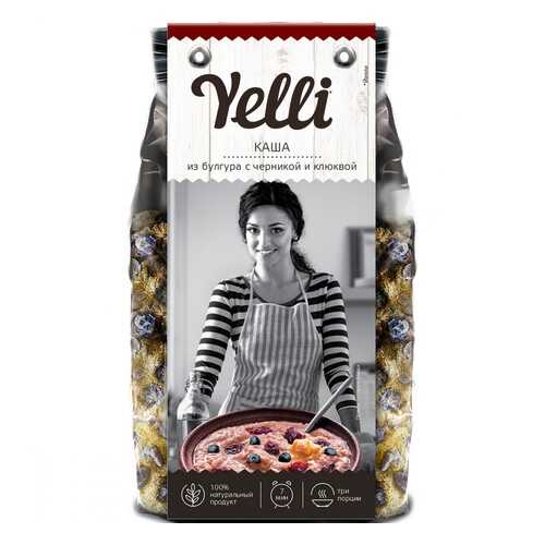 Каша Yelli Из булгура с черникой и клюквой, 120 гр в Покупочка