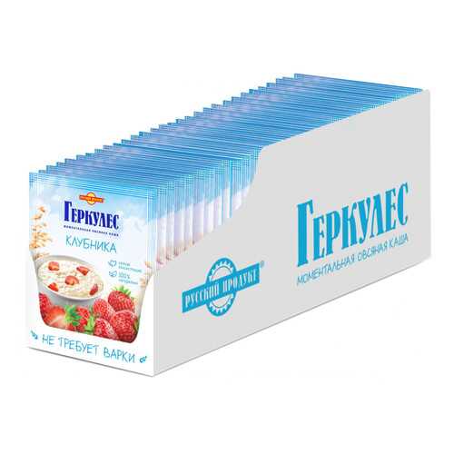 Овсяная каша Русский продукт моментальная геркулес микс 10 видов по 3 пакета по 35 г в Покупочка