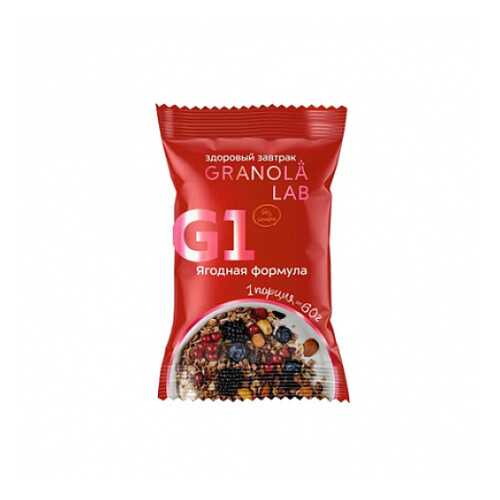 Завтрак готовый гранола Ягодная формула Granola.Lab 60 г в Покупочка