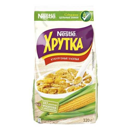 Завтрак Nestle хрутка кукурузные хлопья 320 г в Покупочка
