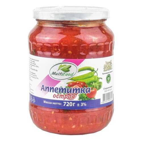 Аппетитка Multi Food острая 720 г в Покупочка