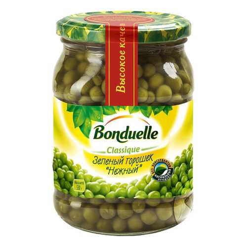 Горошек Bonduelle зеленый нежный 530 г в Покупочка