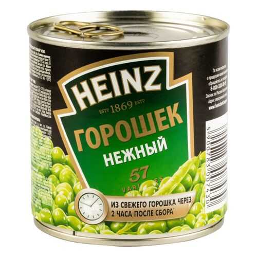 Горошек зеленый Heinz нежный 390 г в Покупочка