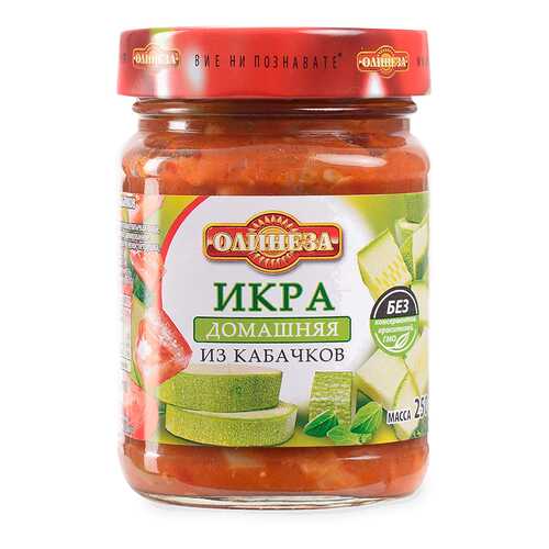 Икра Олинеза из кабачков домашняя 250г Болгария в Покупочка