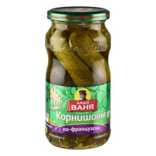 Корнишоны по-французски Дядя Ваня 460 г в Покупочка