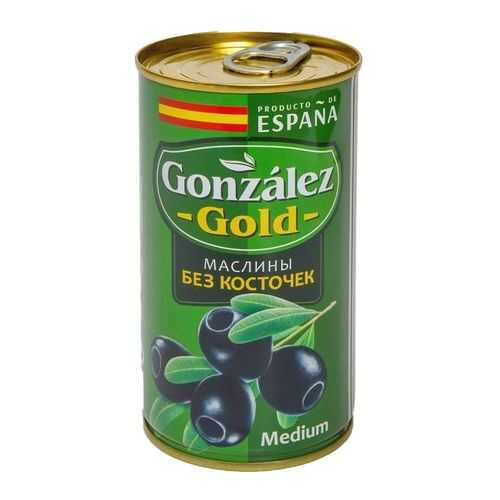 Маслины Gonzalez gold medium без косточек 350 г в Покупочка