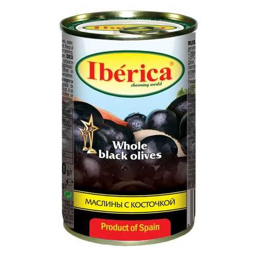 Маслины Iberica с косточкой 360 г в Покупочка