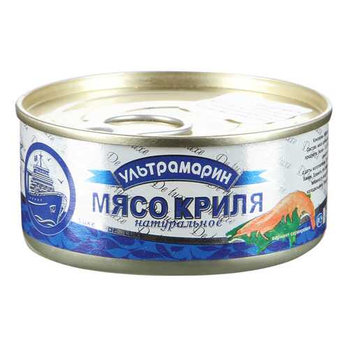 Мясо криля Ультрамарин натуральное из мороженного сырья 105 г в Покупочка