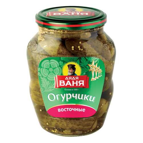 Огурчики Дядя Ваня восточные 680 г в Покупочка
