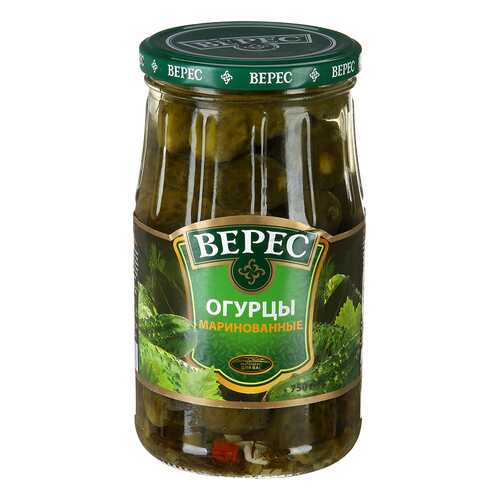 Огурцы Верес маринованные 750 г в Покупочка