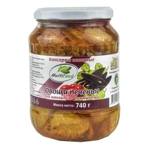 Овощи Multi Food печеные 740 г в Покупочка