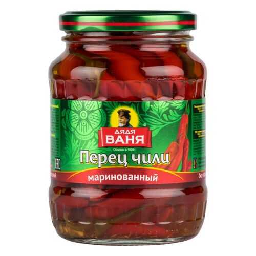 Перец чили маринованный Дядя Ваня 340 г в Покупочка