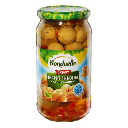 Шампиньоны целые маринованные Bonduelle 540г Польша в Покупочка