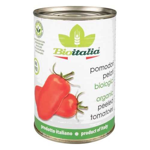 Томаты очищенные Bioitalia в томатном соке целые 400 г в Покупочка