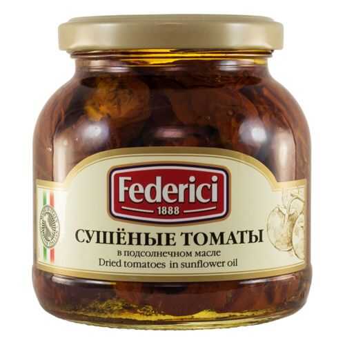 Томаты сушеные Federici в подсолнечном масле 280 г в Покупочка