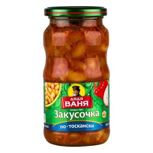 Закусочка По-тоскански Дядя Ваня с овощами 460 г в Покупочка