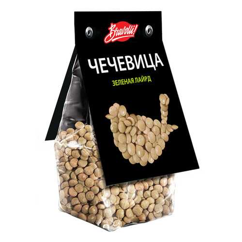 Чечевица Bravolli зеленая лайрд 350 г в Покупочка