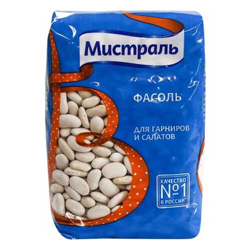 Фасоль Мистраль белая крупная 450 г в Покупочка