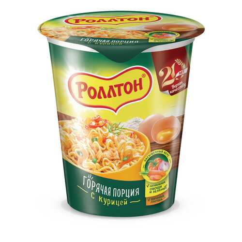 Лапша Роллтон с курицей 70 г в Покупочка