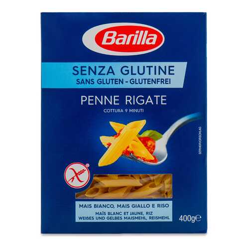 Макаронные изделия Barilla Пенне Ригате без глютена 400г Италия в Покупочка