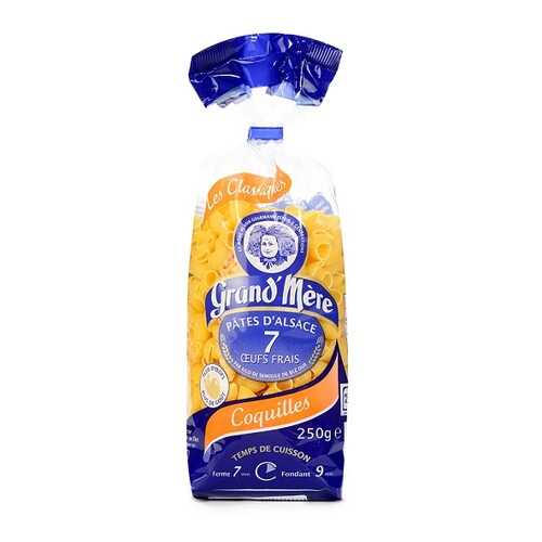 Макаронные изделия Grand Mere Рожки Coquilles 250 г Франция в Покупочка