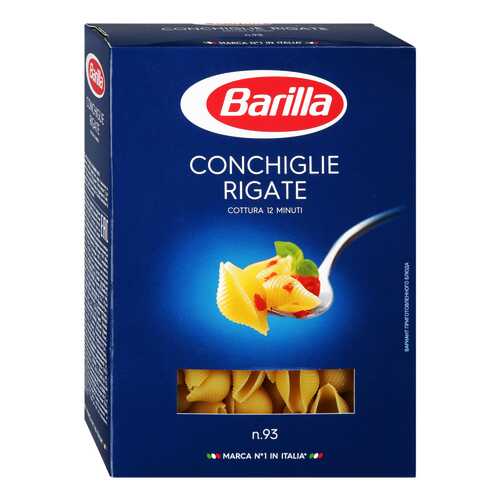 Макароны Макароны Barilla конкилье ригате 450 г в Покупочка