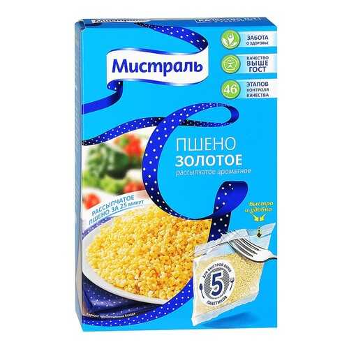 Пшено Мистраль Золотое 5пак*80г в Покупочка