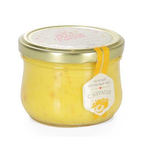 Крем-мёд Miel de lamour цветочный с курагой 250 г Россия в Покупочка