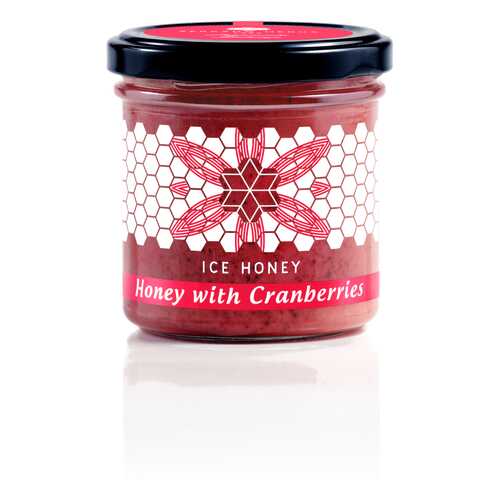 Мед Ice honey с клюквой (Honey with Cranberries) 200 г в Покупочка