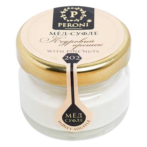 Мед-суфле Peroni Honey кедровый орешек 30 г в Покупочка