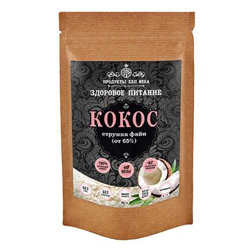 Кокосовая стружка файн Продукты XXII века от 65% 50 г в Покупочка