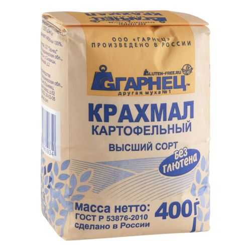 Крахмал картофельный Гарнец без глютена 400 г в Покупочка