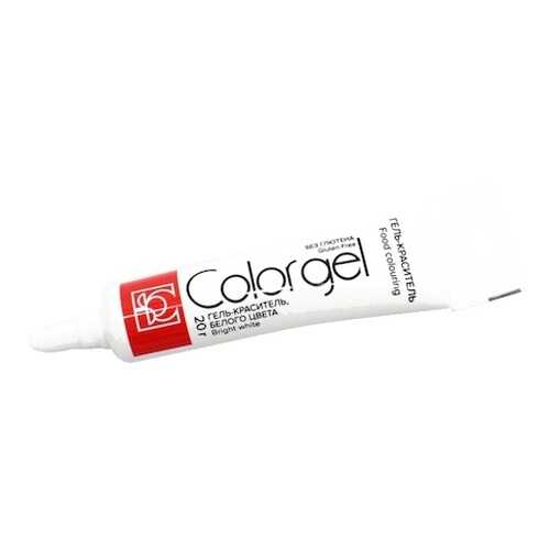 Краситель гелевый Colorgel - Белый, 20гр. в Покупочка