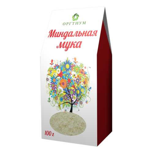 Миндальная мука Оргитум натуральная 100 г в Покупочка