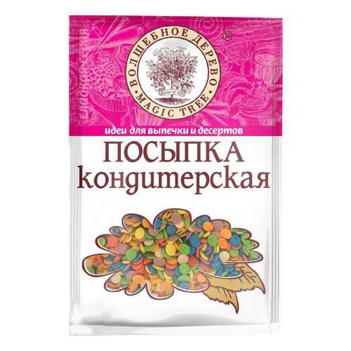 Посыпка кондитерская Волшебное дерево конфетти яркие 40 г в Покупочка