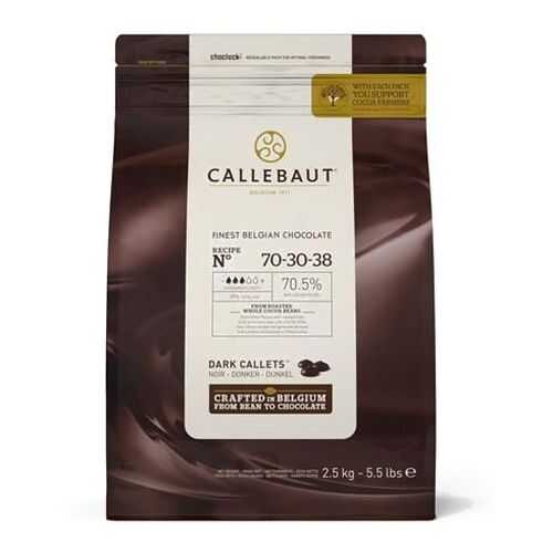 Шоколад Callebaut темный 2.5 кг в Покупочка