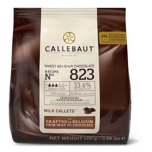 Шоколад молочный Callebaut 33.6% какао 0.4 кг в Покупочка