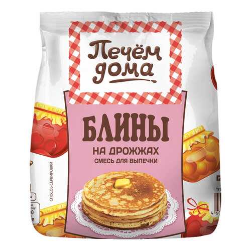 Смесь для выпечки Печем дома блины на дрожжах 400 г в Покупочка