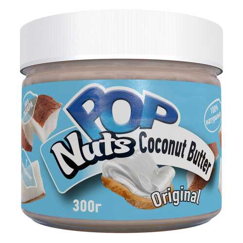 Кокосовая паста POP Nuts Coconut Butter Original Натуральная, 300 г в Покупочка