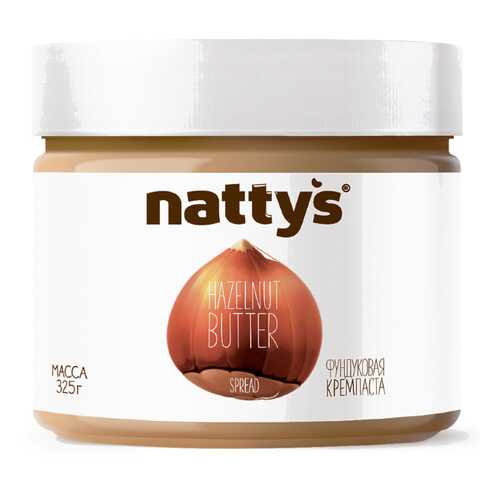 Паста Nattys Spread фундуковая без меда 325 г в Покупочка