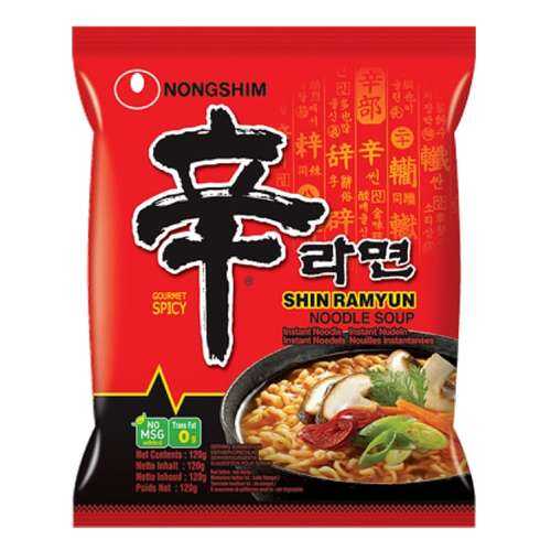 Лапша быстрого приготовления Шин Рамен Nongshim 120 г в Покупочка