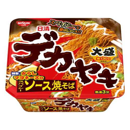 лапша NISSIN ЯКИСОБА с курицей, капустой в горчичнор-майонезном соусе 154г,чашка,Япония в Покупочка