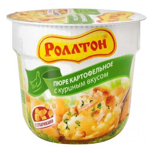 Пюре картофельное Роллтон с куриным вкусом 40 г в Покупочка