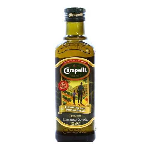 Масло Carapelli Oro Verde Extra Vergine оливковое нерафинированное 500 мл в Покупочка