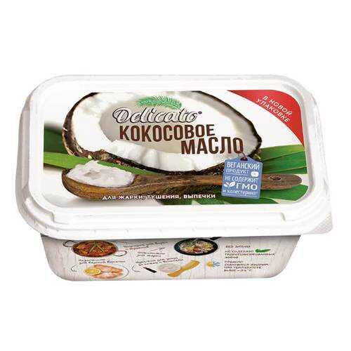 Масло DELICATO кокосовое 200гр в Покупочка