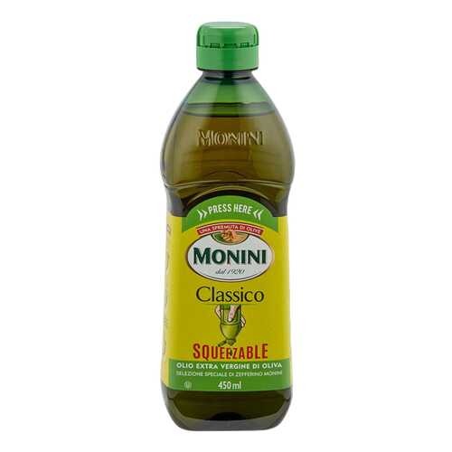 Масло Monini Classico оливковое нерафинированное 0.45 л в Покупочка