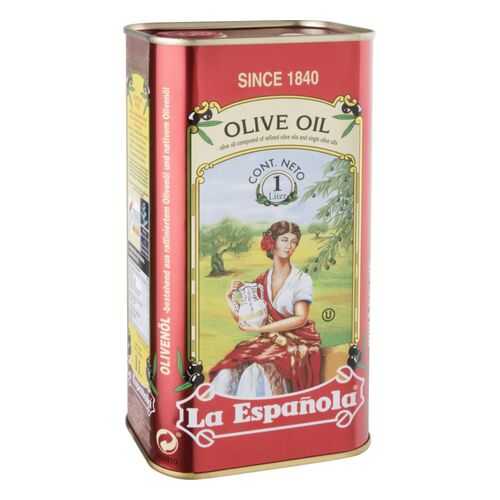 Масло оливковое рафинированное La Espanola с добавлением оливкового нерафинированного 1 л в Покупочка